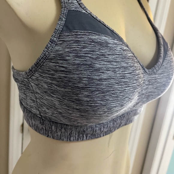 Gray Women's Sports Bra - Picture 3 of 10